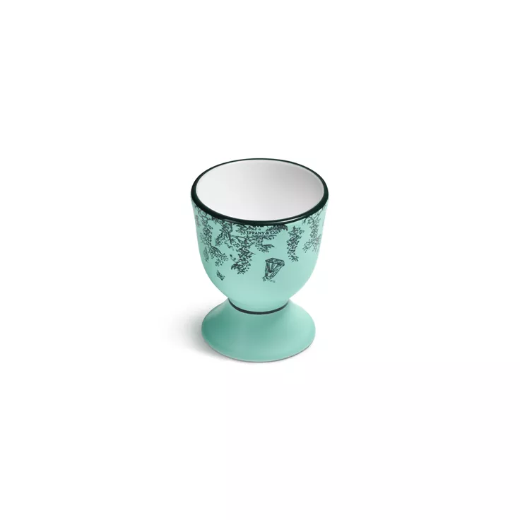 Tiffany Toile:Egg Cup in Tiffany Blue® Bone China, 1