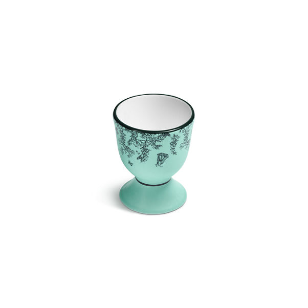 Tiffany Toile:Eierbecher aus Porzellan in Tiffany Blue®