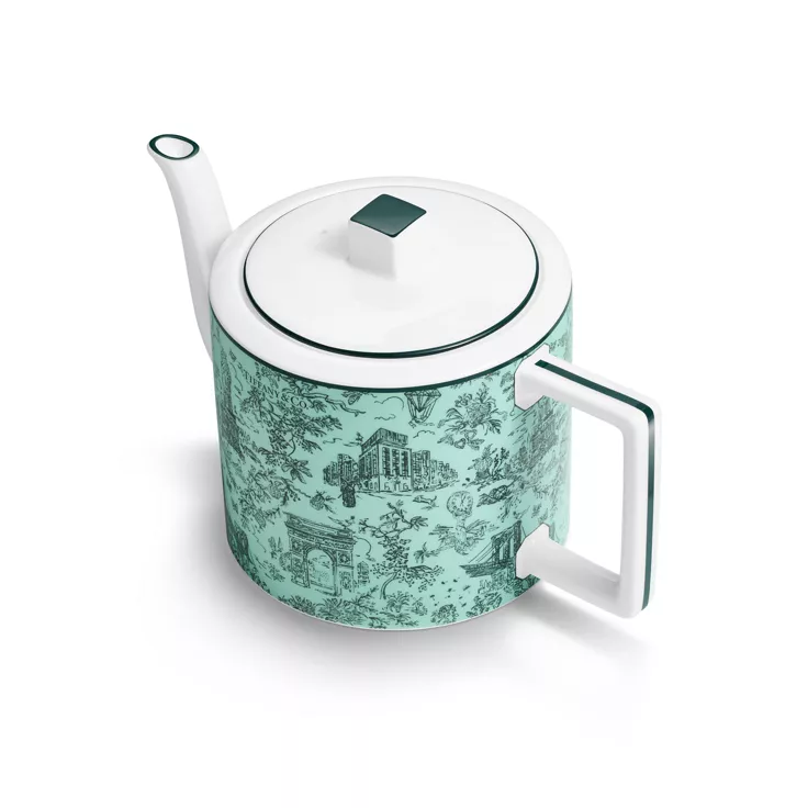 Tiffany Toile:Coffee Pot in Tiffany Blue® Bone China, 1