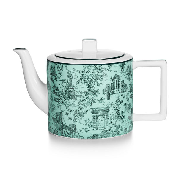 Tiffany Toile:Coffee Pot in Tiffany Blue® Bone China