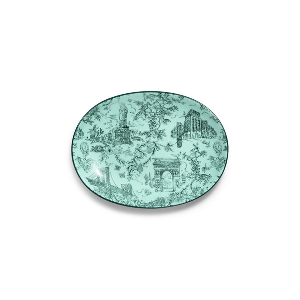 Tiffany Toile:Butter Plate in Tiffany Blue® Bone China