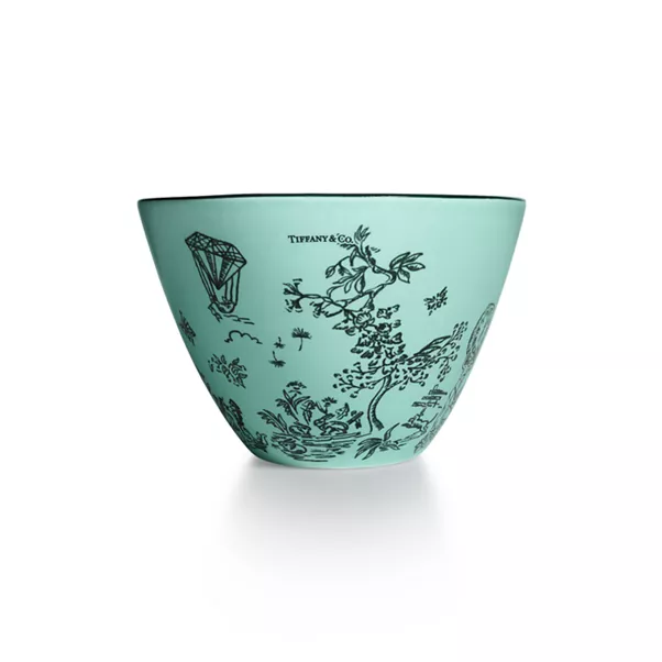 Ciotolina per marmellata in porcellana fine Tiffany Blue®