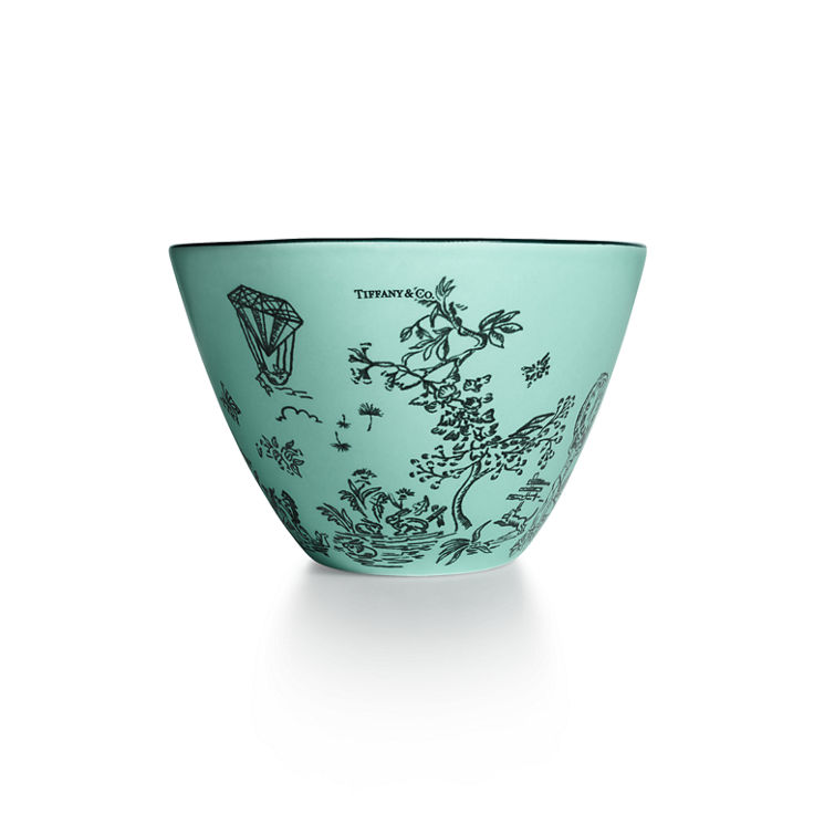 Tiffany Toile:Jam Bowl in Tiffany Blue® Bone China image number 1