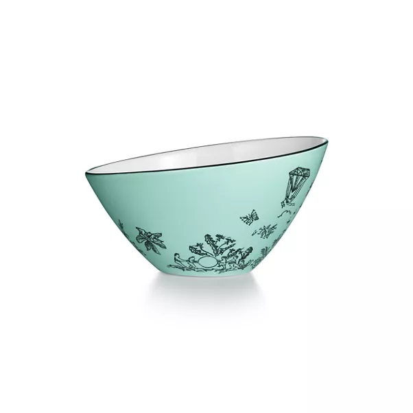 Tiffany&nbsp;Toile:Marmeladenschale aus Porzellan in Tiffany Blue&reg;