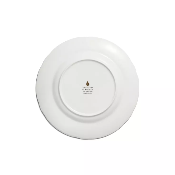 Tiffany Crest:Dessertteller aus Porzellan, 1