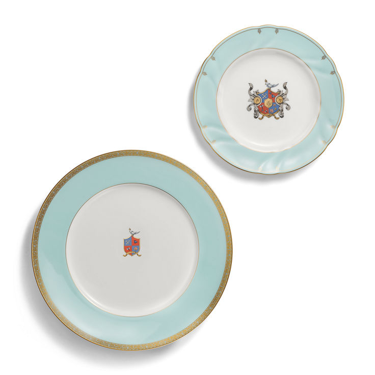 Tiffany Crest:Dessert Plate in Bone China image number 2