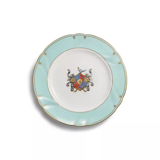 Tiffany Crest:Dessert Plate in Bone China image number 0