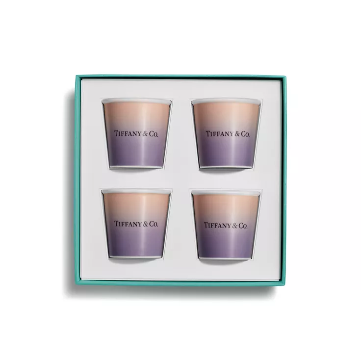Tiffany Cups:Tiffany Espresso Cups in Infinity Morganite Bone China, Set of Four, 2