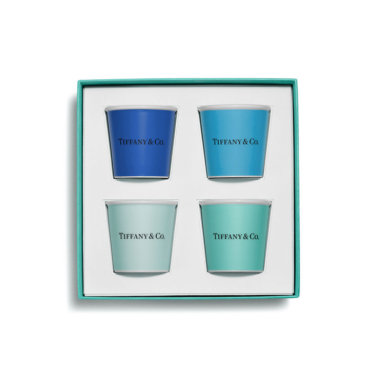 Collezione Tiffany Cups:Tazzine da caffè Tiffany in porcellana fine, set di quattro numero immagine 2