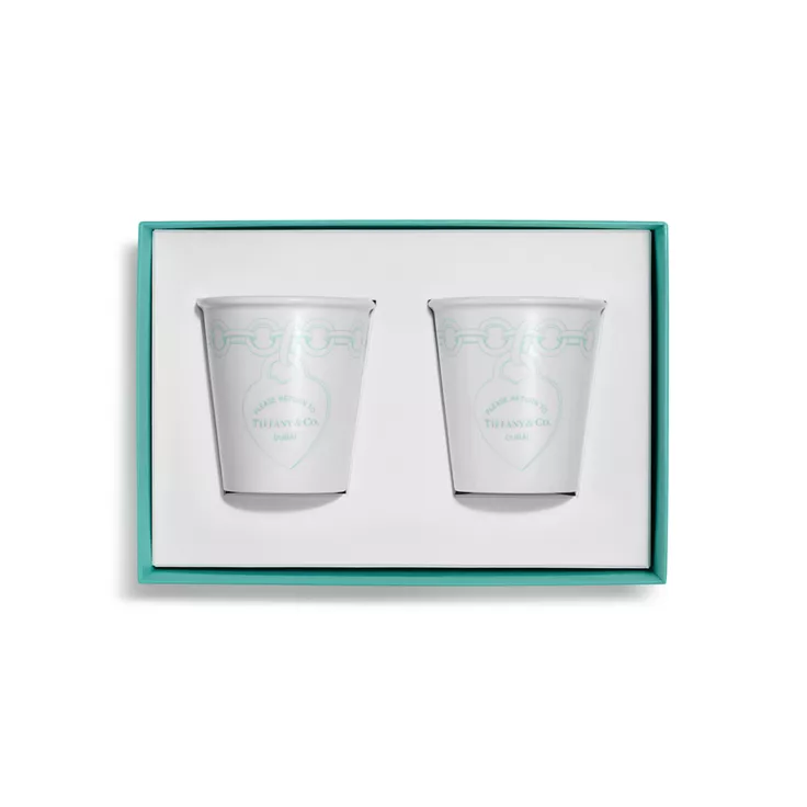 Return to Tiffany™:Tasses à café en porcelaine, ensemble de deux, 2