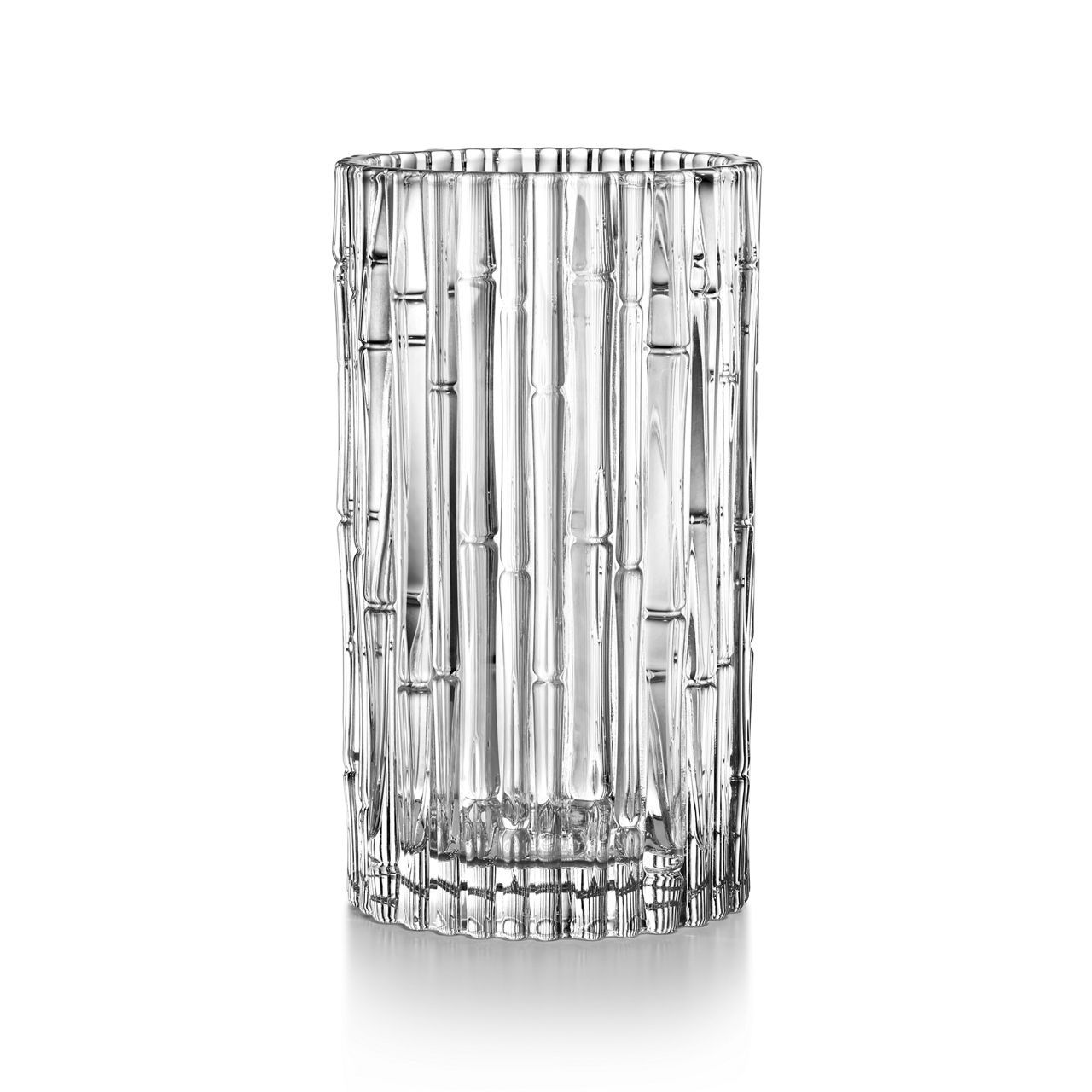 Bamboo:Vase in Crystal Glass image number 0