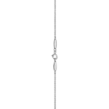 Elsa Peretti®:Open Heart Pendant in Platinum with Diamonds, 3