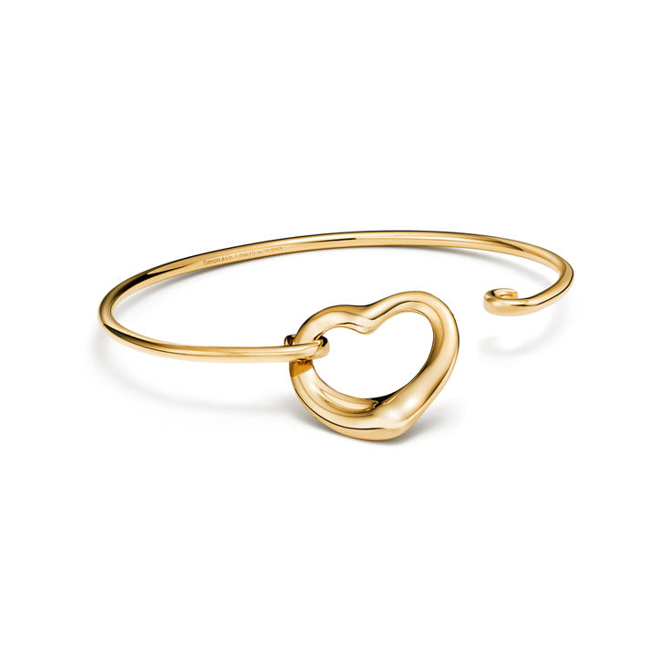 Elsa Peretti®:Open Heart Armreif in Gelbgold Bildnummer 4