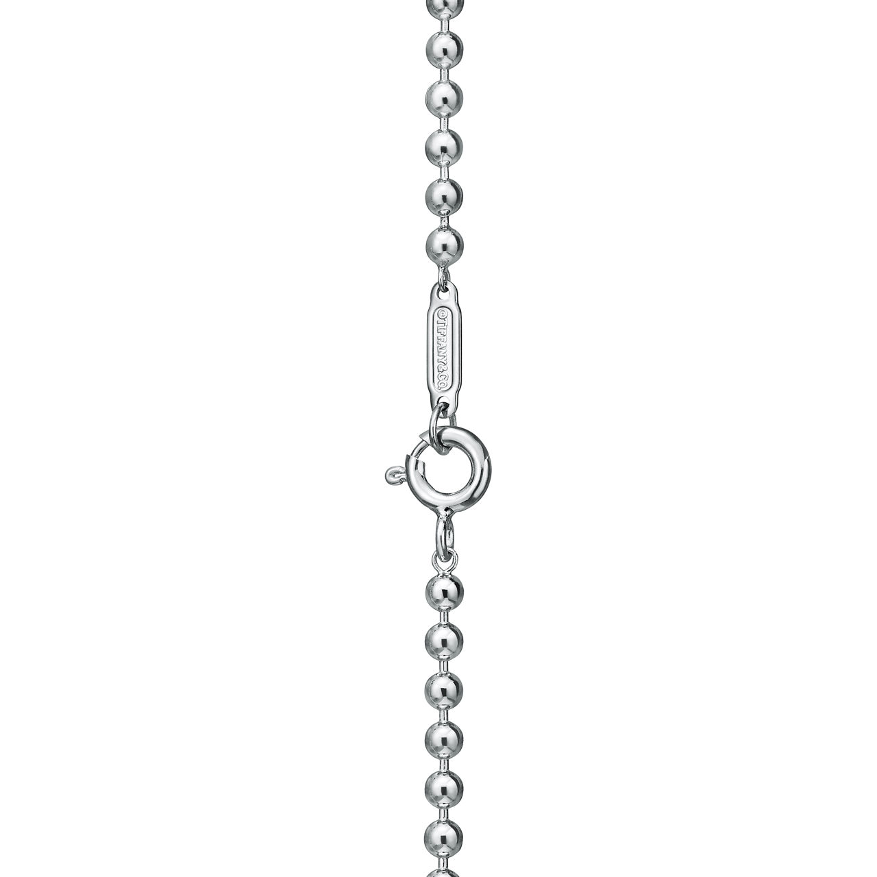 Tiffany 1837®:Small Double Lock Bead Bracelet in Sterling Silver image number 3