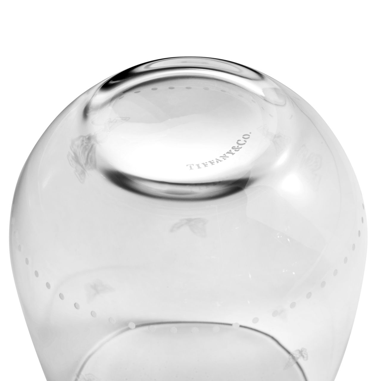 Rotwein-Tumbler aus geätztem Glas, 2er-Set