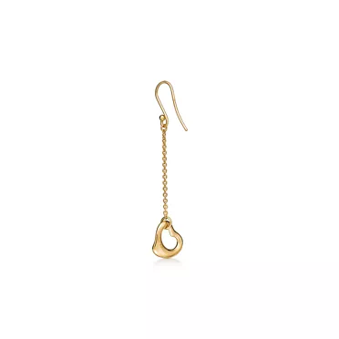 Elsa Peretti®:Open Heart Earrings in Yellow Gold, 3