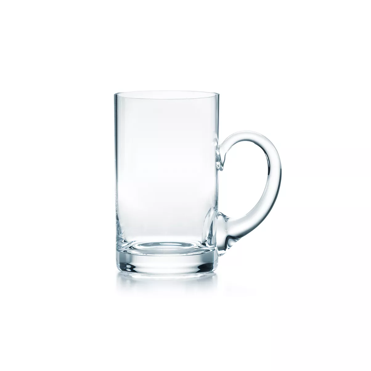 Bierkrug aus Kristallglas