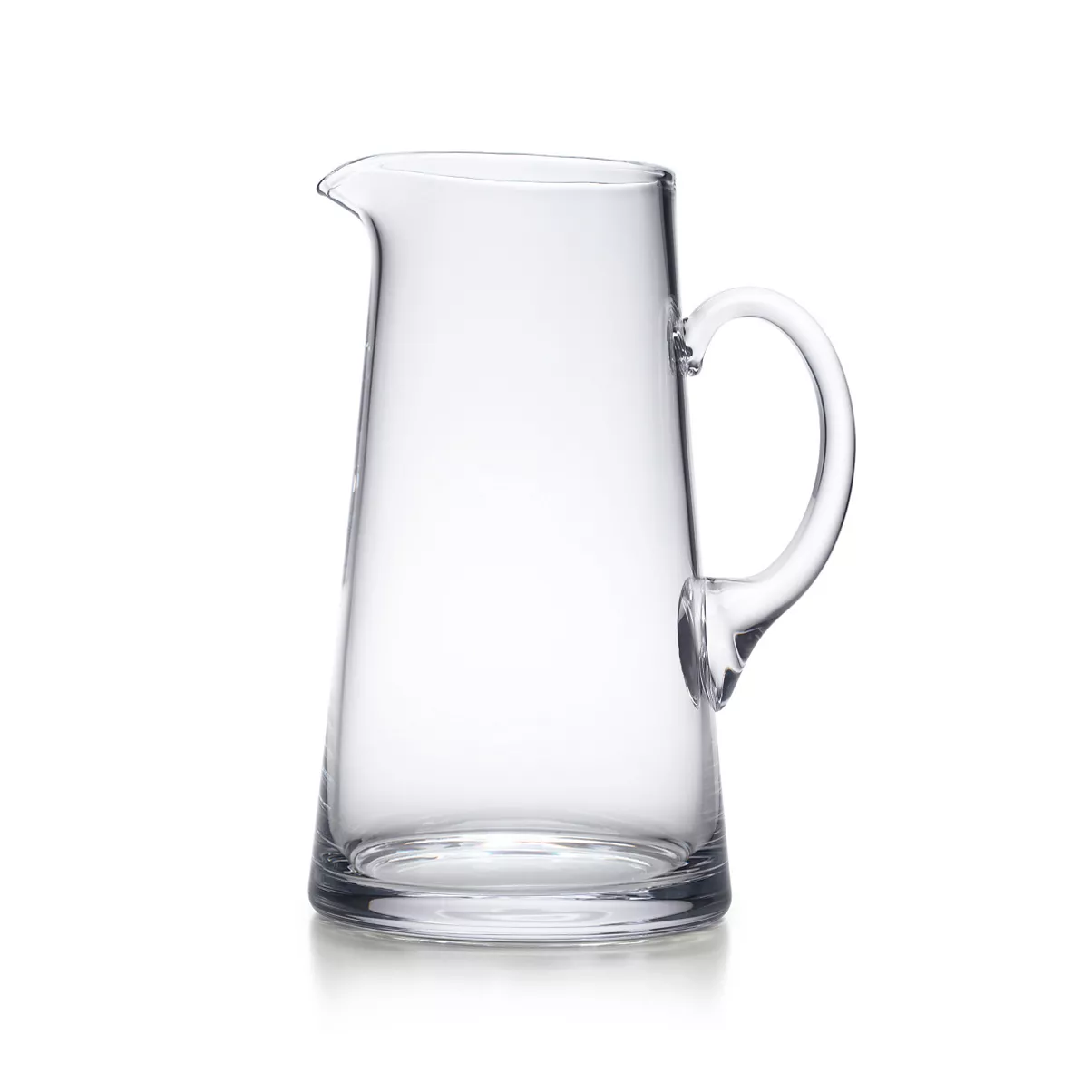 Tankard-shaped Pitcher in Crystal Glass