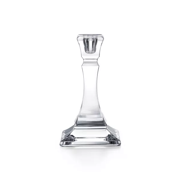 Bougeoir carré en cristal