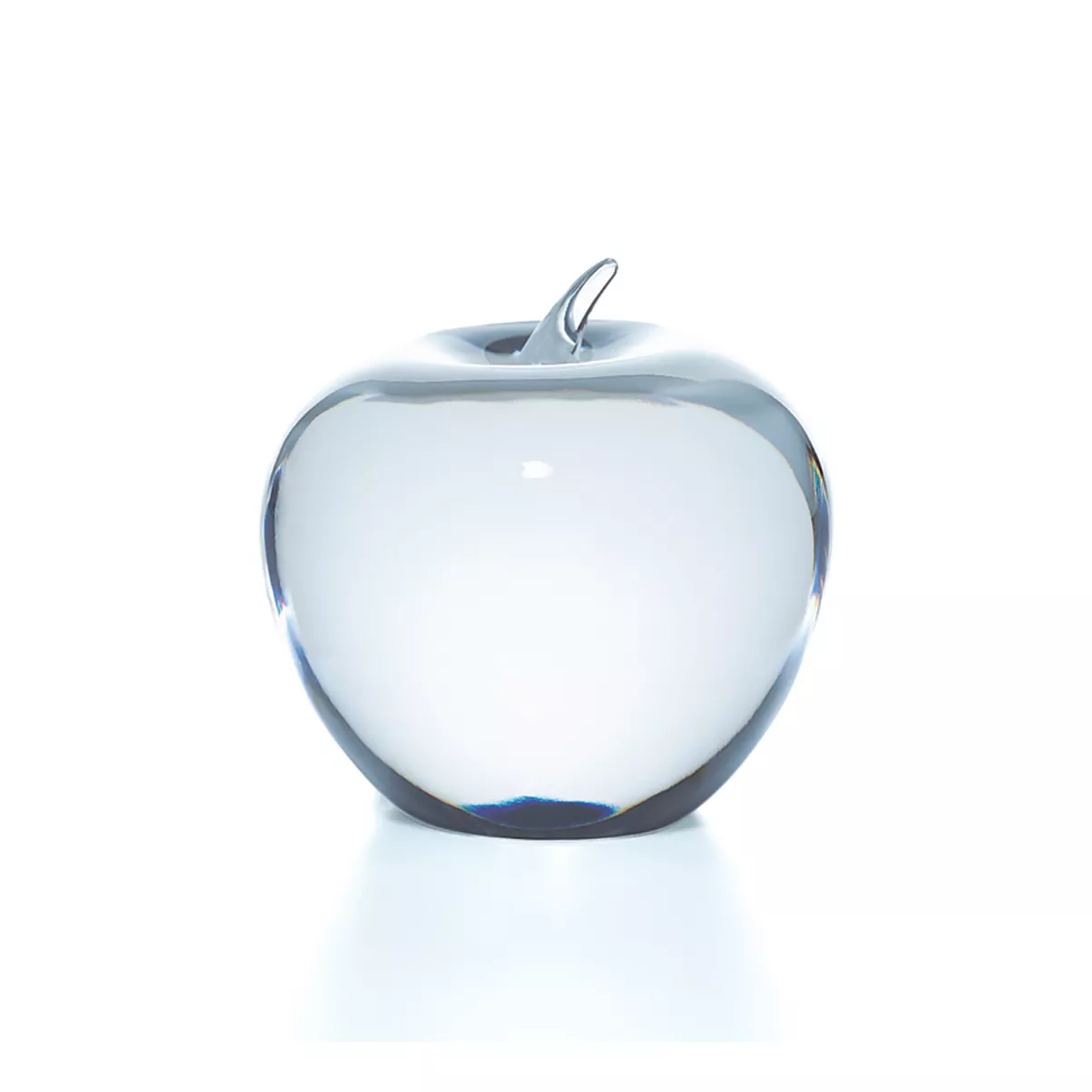 Fermacarte Mela in cristallo