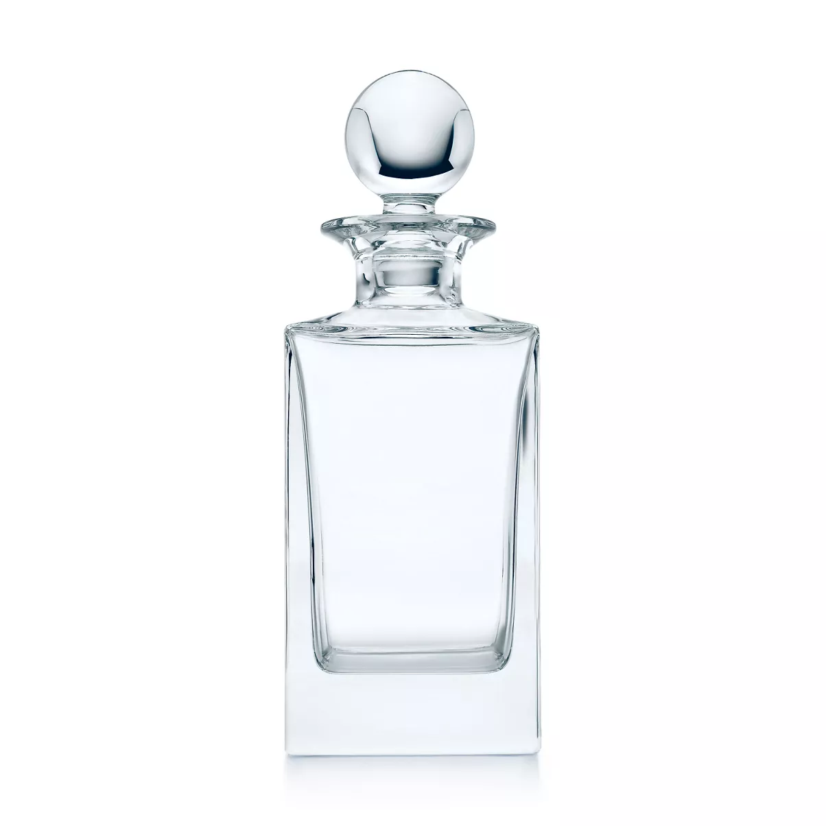 Classic Square Decanter in Crystal Glass