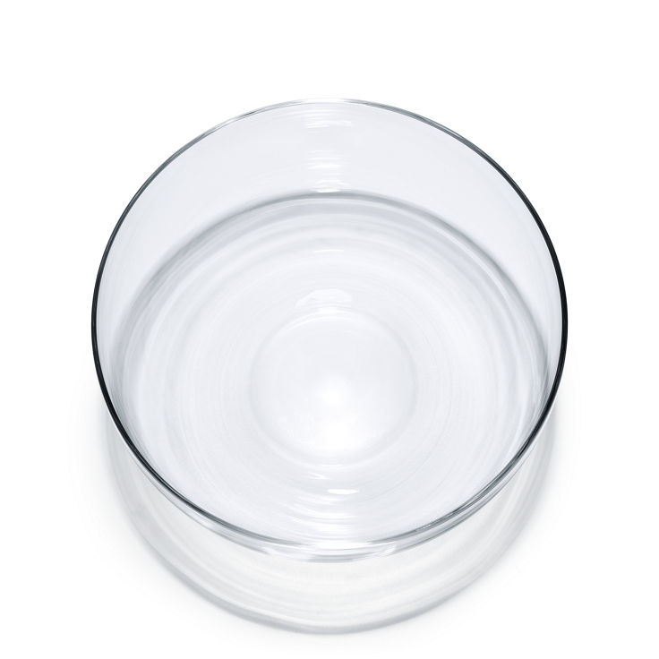 Tiffany Home Essentials:Large Round Bowl in Crystal Glass image number 1
