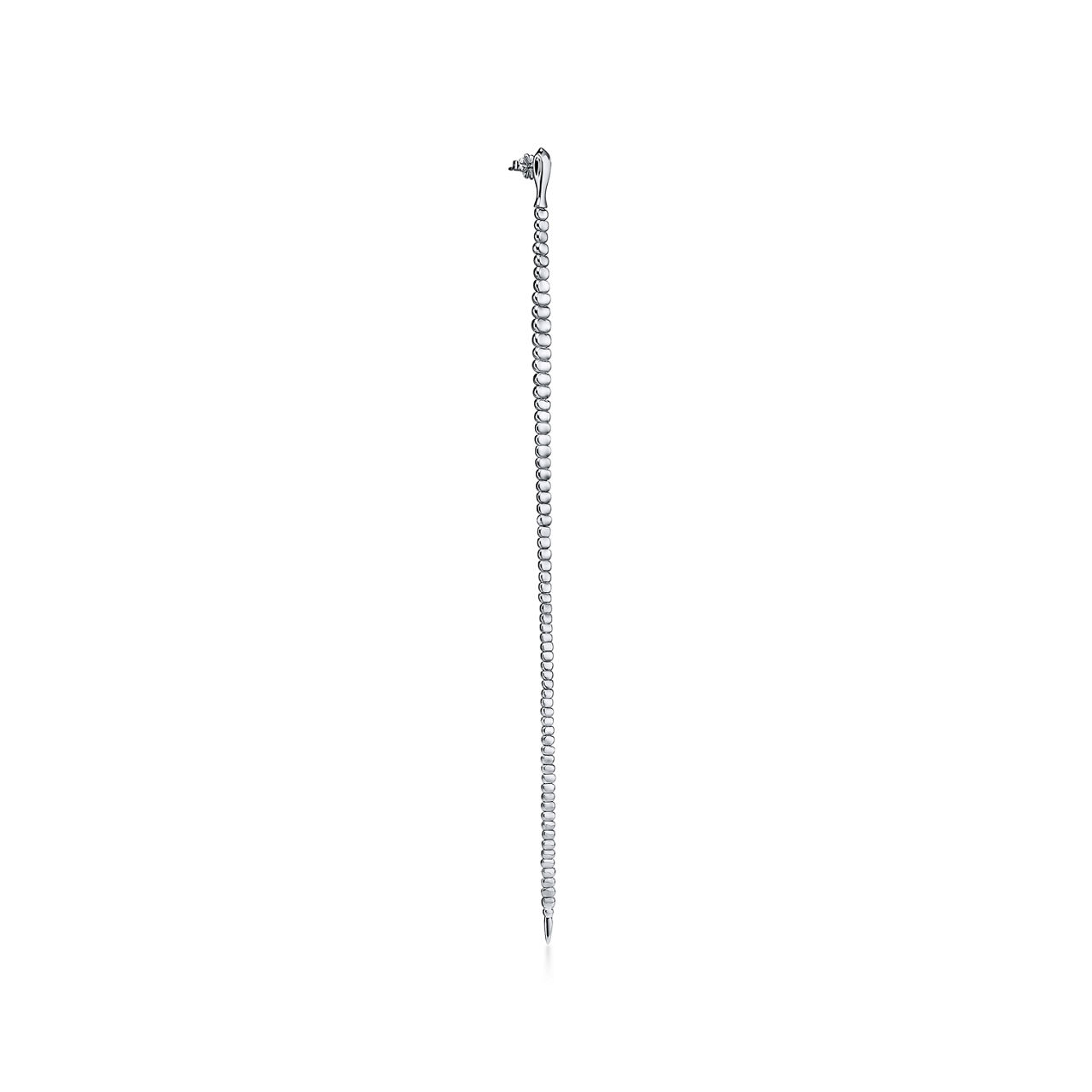 Schlangenohrringe in Sterlingsilber