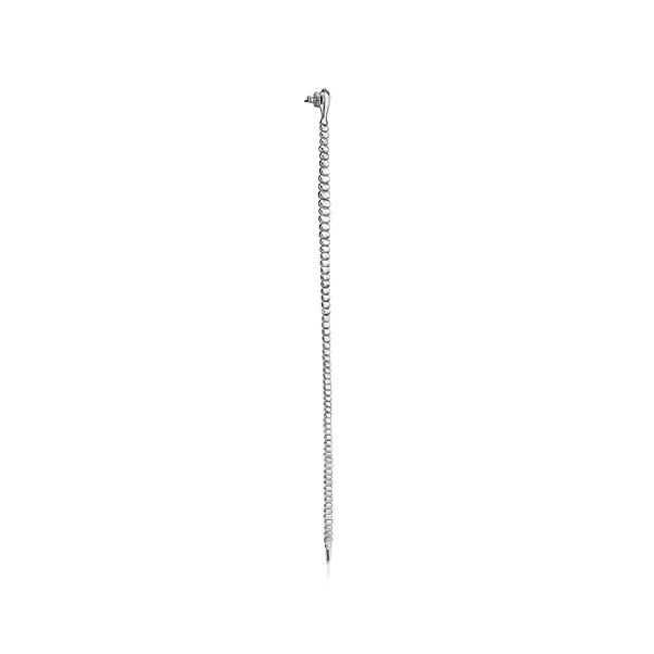 Snake Earrings in Sterling Silver