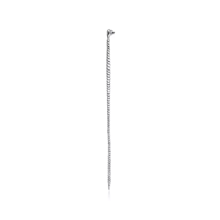 Elsa Peretti®:Snake Earrings in Sterling Silver, 2