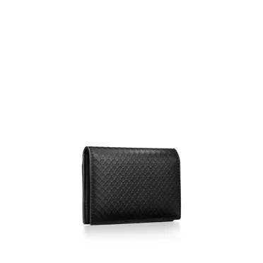 Tiffany T:Square Pocket Organiser in Black Leather, 2