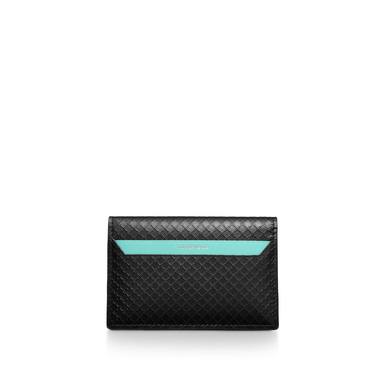 Tiffany T:Square Pocket Organiser in Black Leather image number 0
