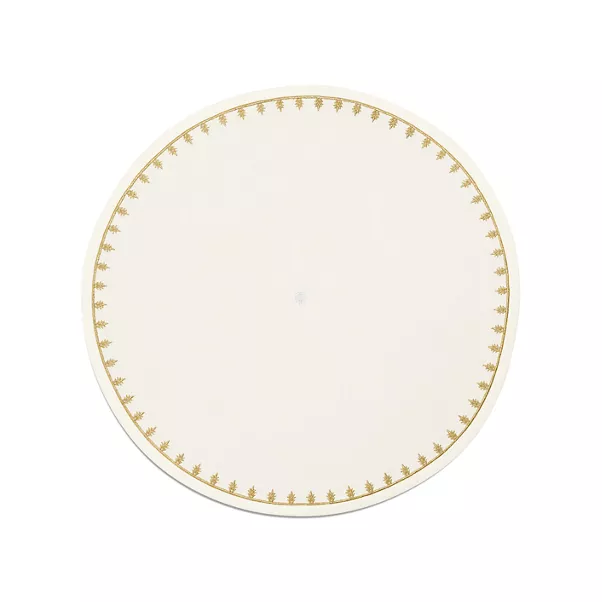 Place Mat in Embroidered White Linen