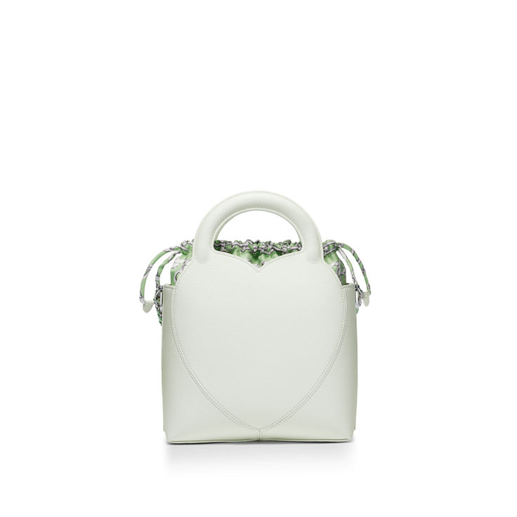 Return to Tiffany™:Mini-Schaltasche aus hellem tsavoritgrünem Leder Bildnummer 4