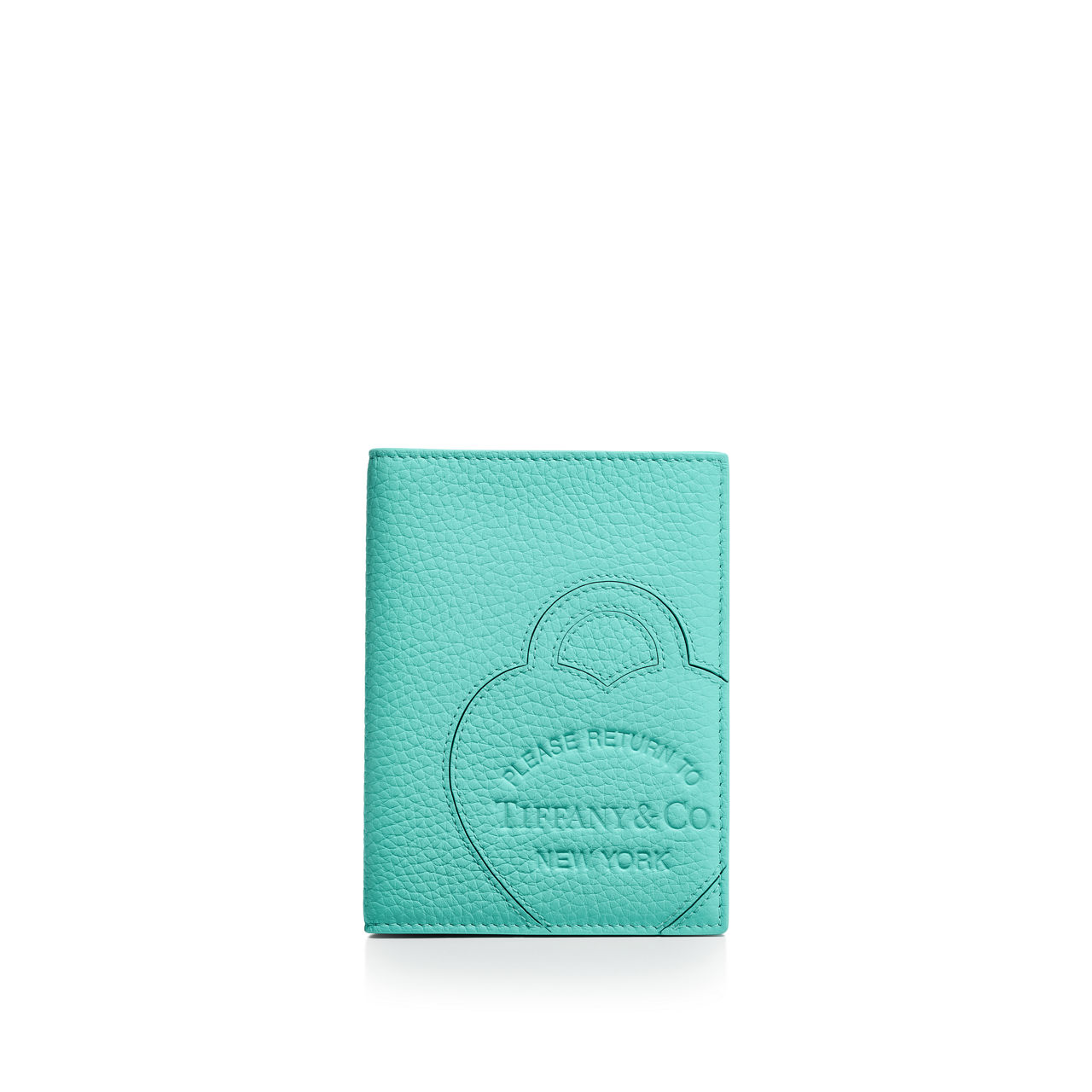 Collezione Return to Tiffany™:Custodia per passaporto in pelle Tiffany Blue® numero immagine 0