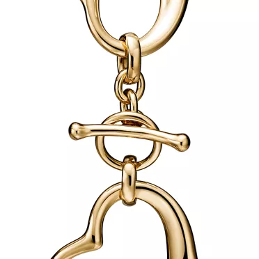 Elsa Peretti®:Open Heart Bracelet in Yellow Gold, 3