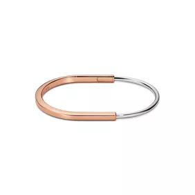 18k Rose Gold and White Gold