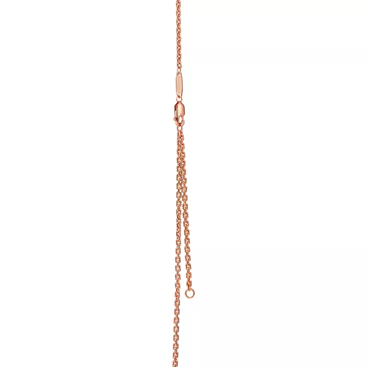Tiffany Lock:Small Pendant in Rose Gold with Diamonds, 4