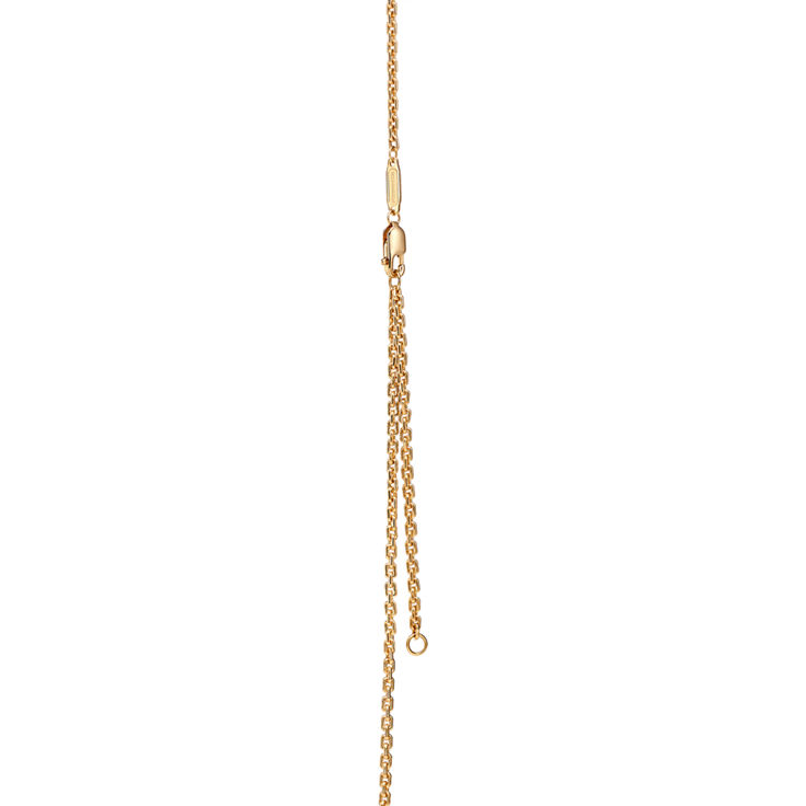 Tiffany Lock:Small Pendant in Yellow Gold with Diamonds image number 4