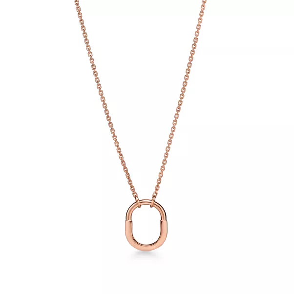 Kleiner Anhänger in Roségold