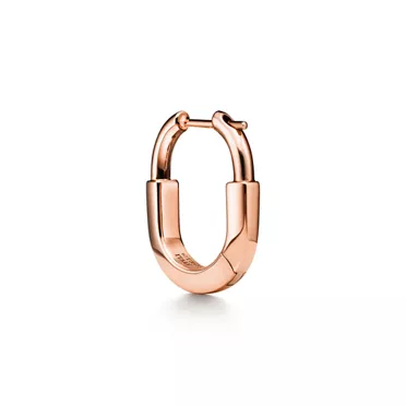 Tiffany Lock:Small Earrings in Rose Gold, 3