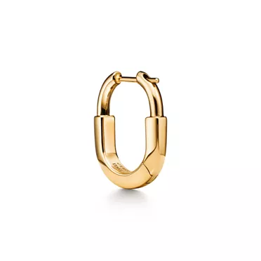 Tiffany Lock:Small Earrings in Yellow Gold, 3