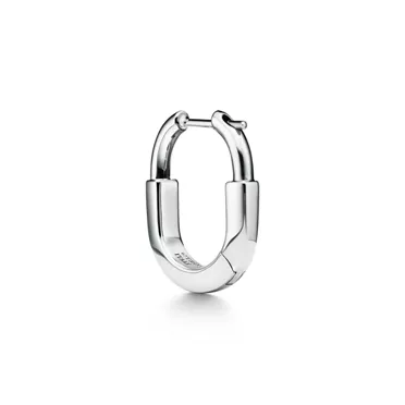 Tiffany Lock:Small Earrings in White Gold, 3