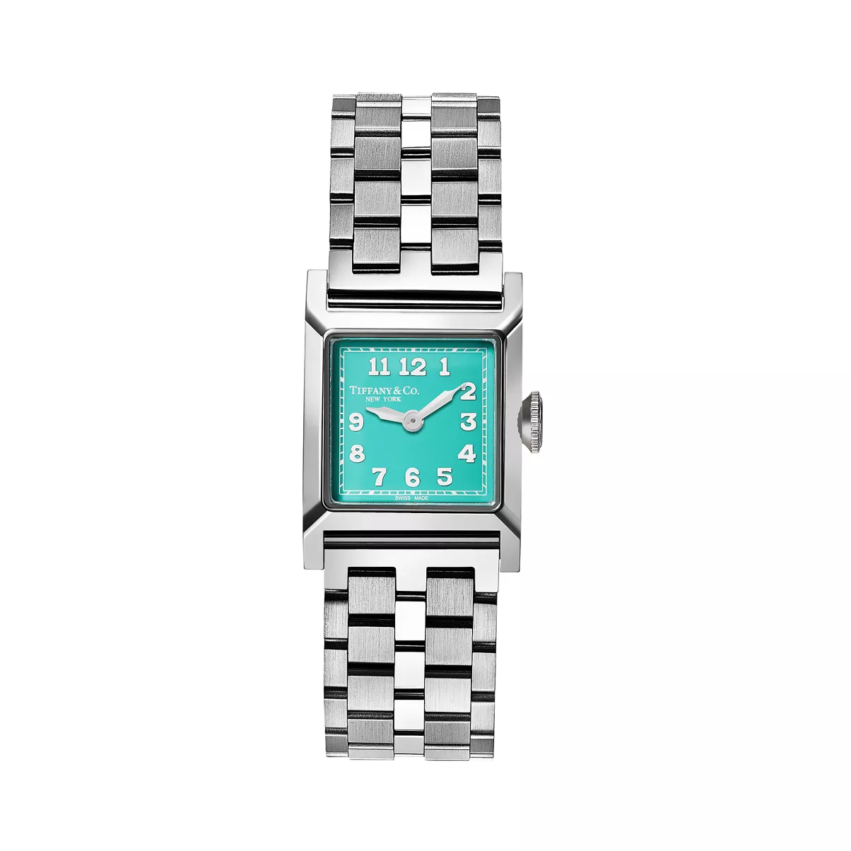 20 mm Watch in Steel with a Tiffany Blue&reg; Dial