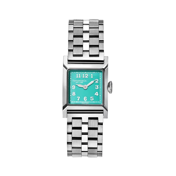 20 mm Watch in Steel with a Tiffany Blue® Dial