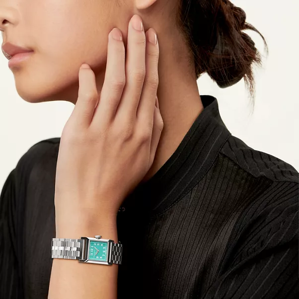 20 mm Watch in Steel with a Tiffany Blue® Dial