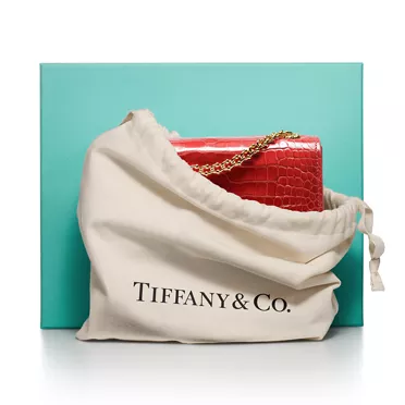 Jean Schlumberger by Tiffany:Medium Ribbons Shoulder Bag in Alligator Leather, 3