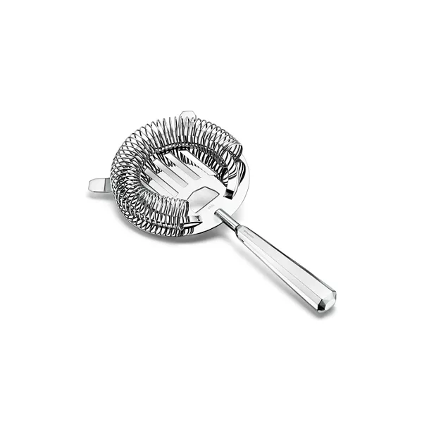 Strainer in Brass with Silver Plate