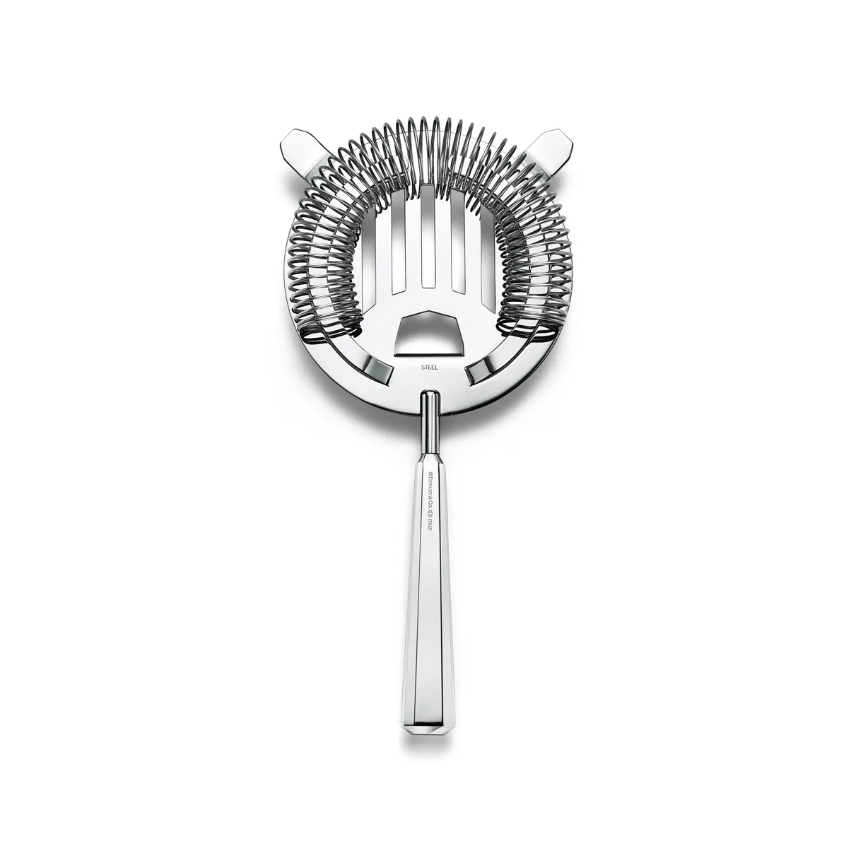 Strainer in Brass with Silver Plate