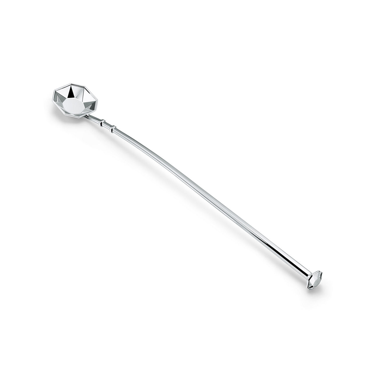 Cucchiaio cocktail in ottone placcato argento