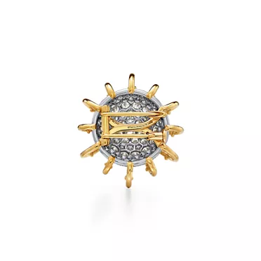 Apollo by Tiffany:Brooch in Gold and Platinum with Diamonds, 3